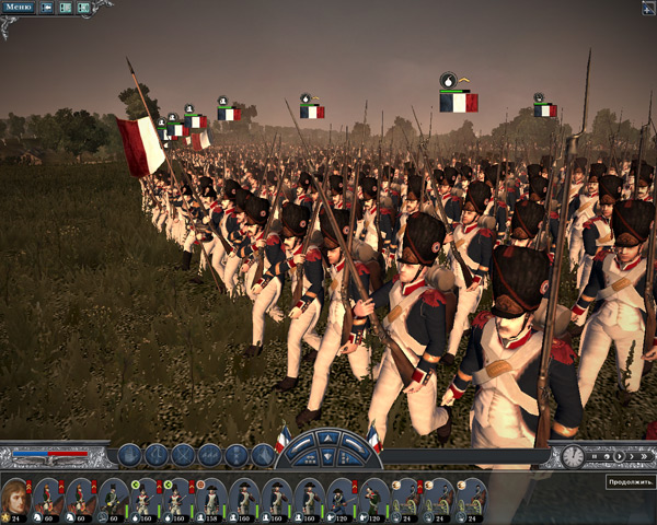 Napoleon Total War - сухопутное сражение