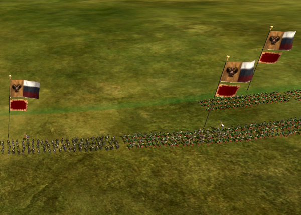 Флаги над юнитами в Empire: Total War