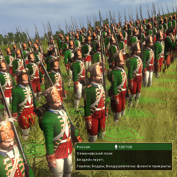 Семеновский полк в Empire Total War