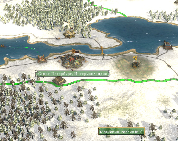 Санкт-Петербург в Empire Total War