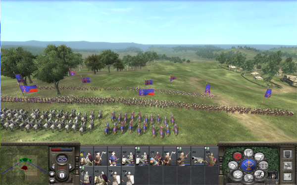 Medieval 2 Total War - юниты с высоты птичьего полета