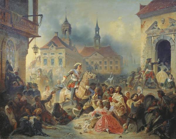 Взятие Нарвы русскими войсками, 1704 год
